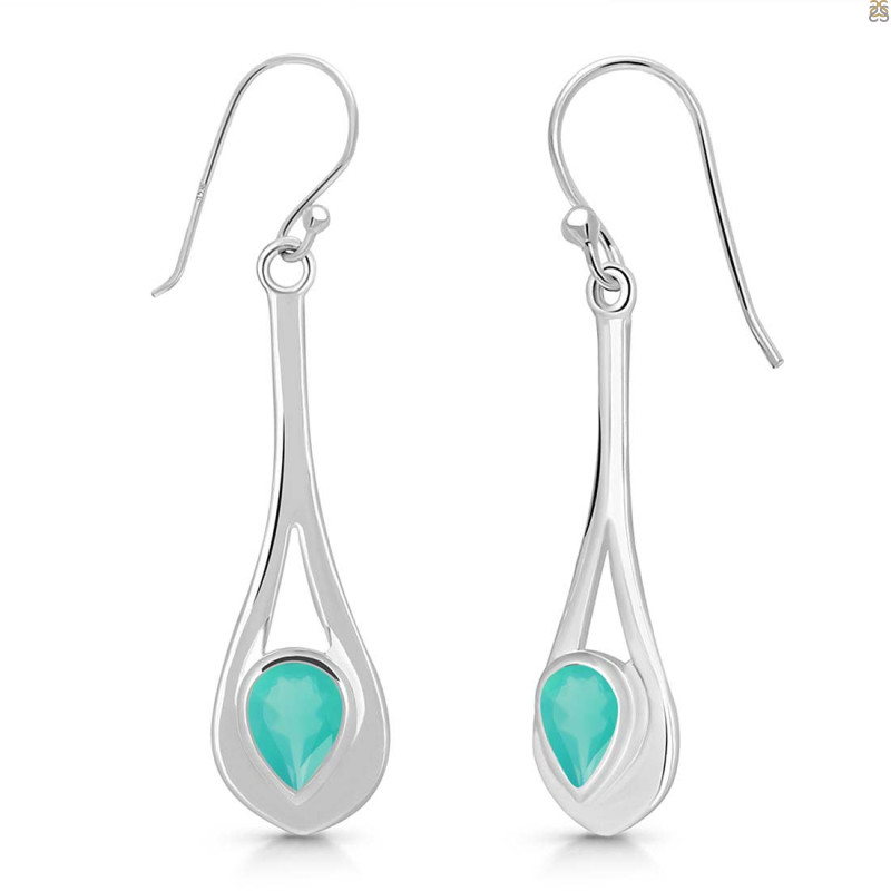 Green Onyx Earring 