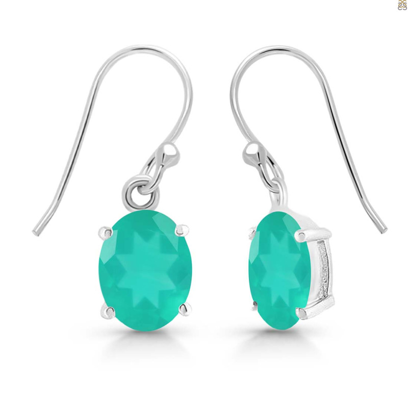 Green Onyx Earring
