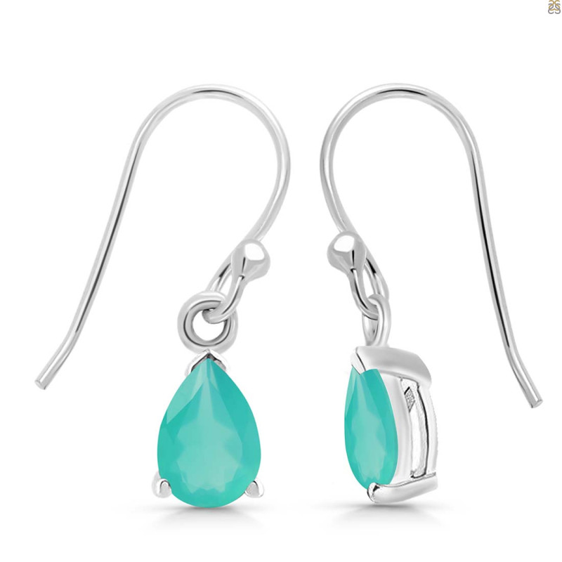 Green Onyx Earring