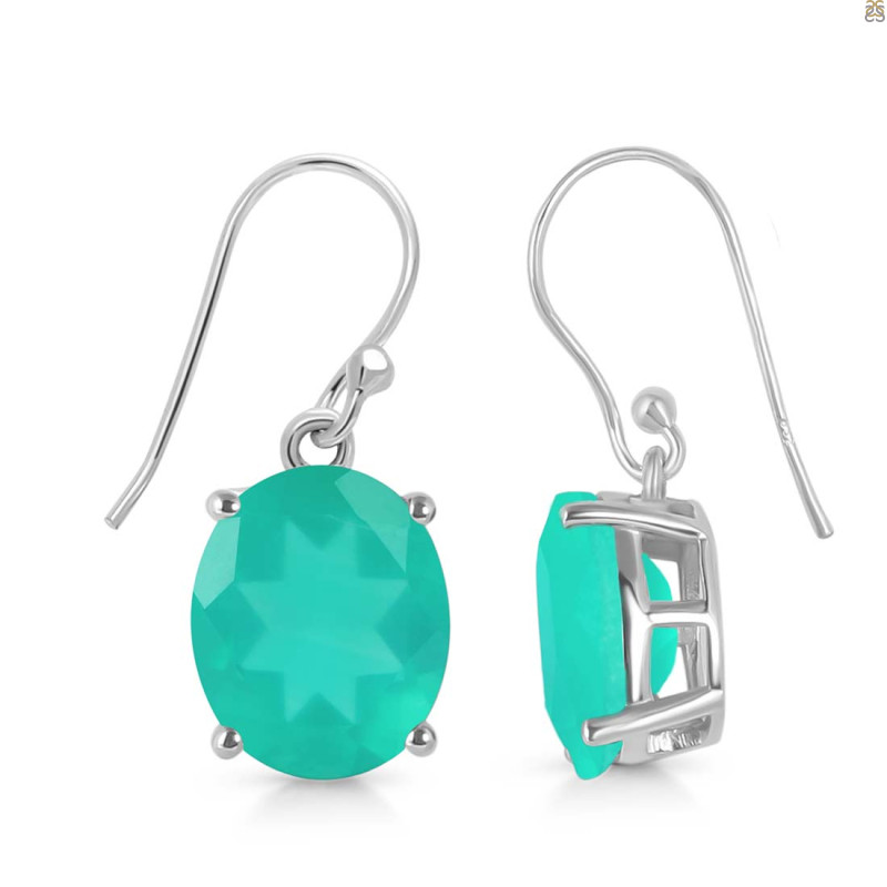 Green Onyx Earring