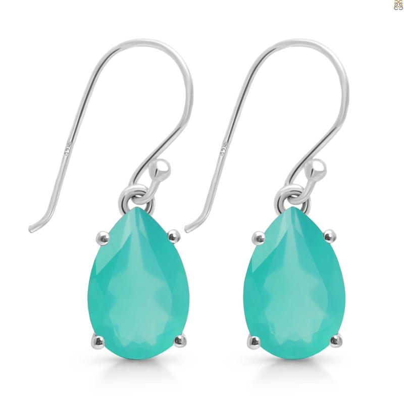 Green Onyx Earring