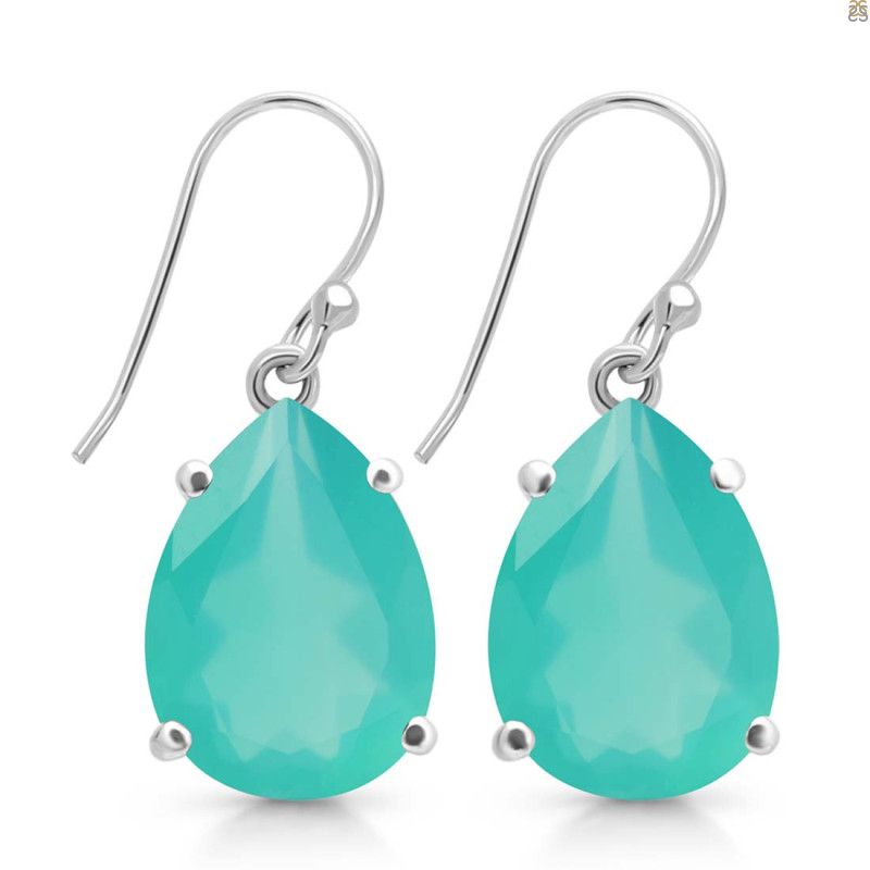 Green Onyx Earring