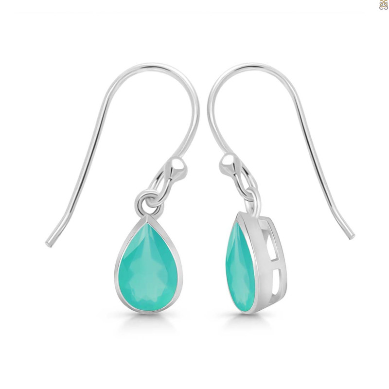 Green Onyx Earring