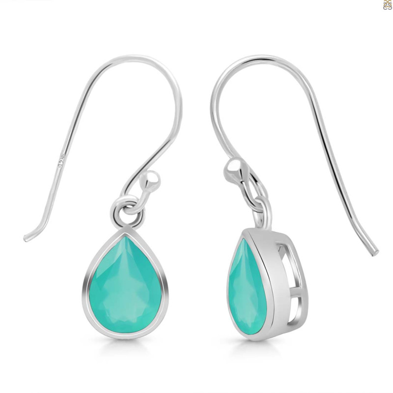 Green Onyx Earring