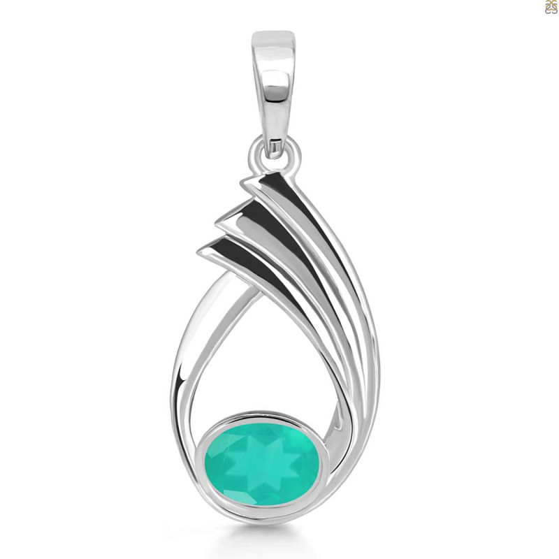 Green Onyx Pendant GRO-RDP-131.