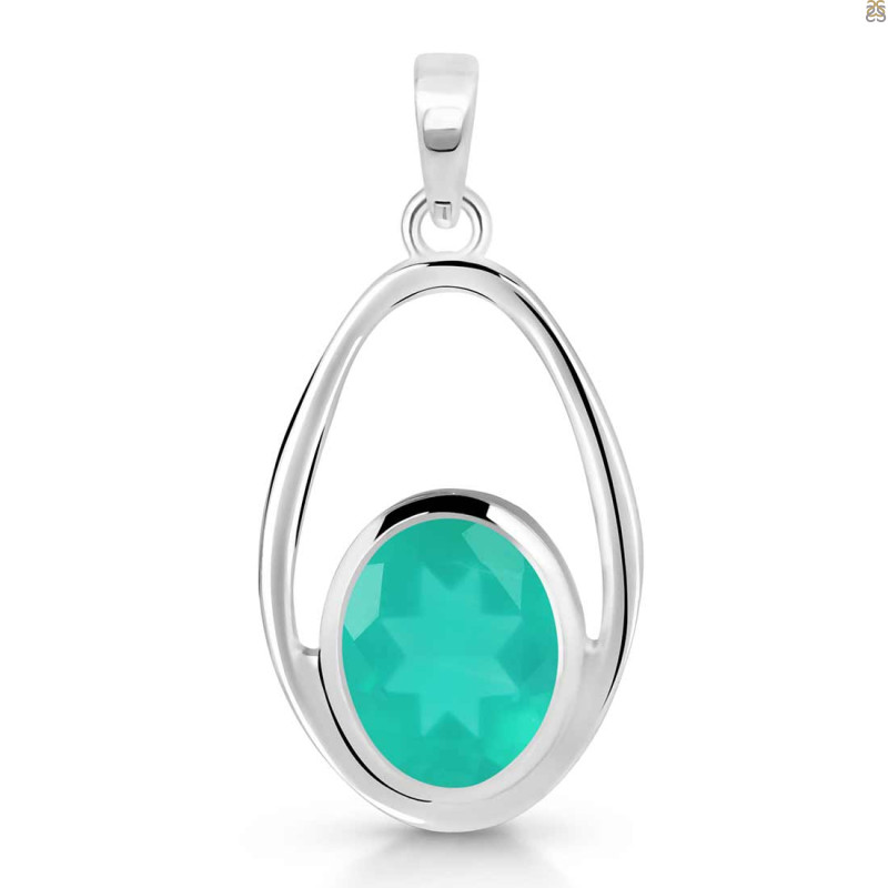 Green Onyx Pendant GRO-RDP-140.
