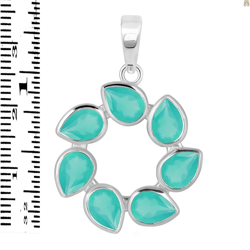 Green Onyx Pendant GRO-RDP-25.