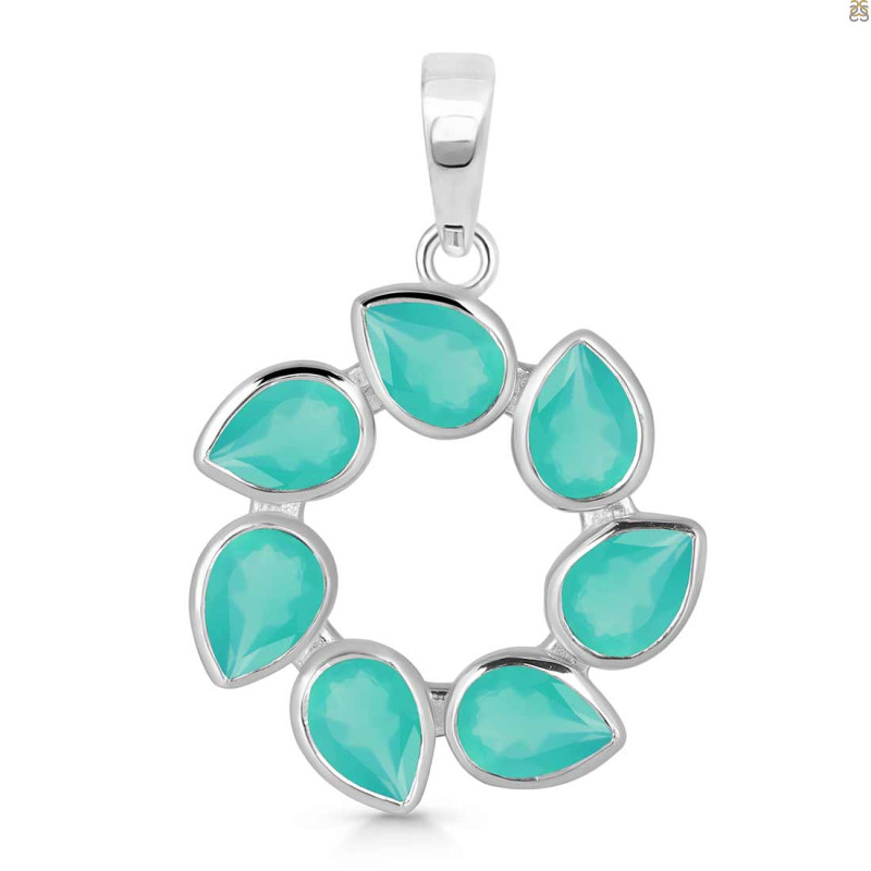 Green Onyx Pendant GRO-RDP-25.
