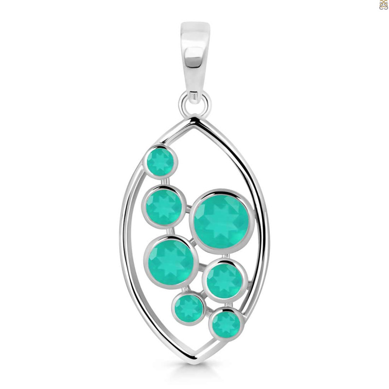 Green Onyx Pendant GRO-RDP-33.