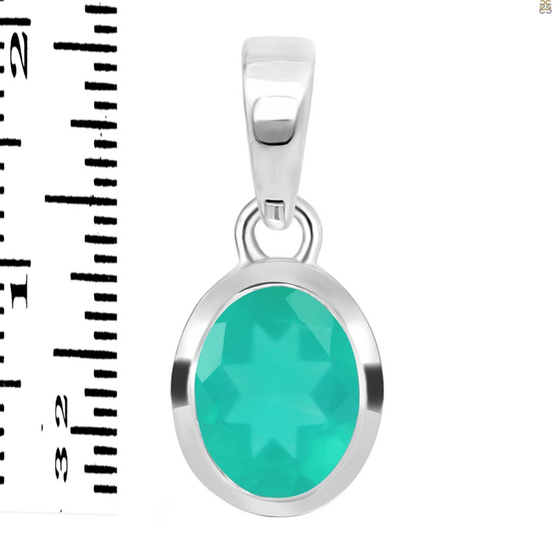 Green Onyx Pendant GRO-RDP-380.