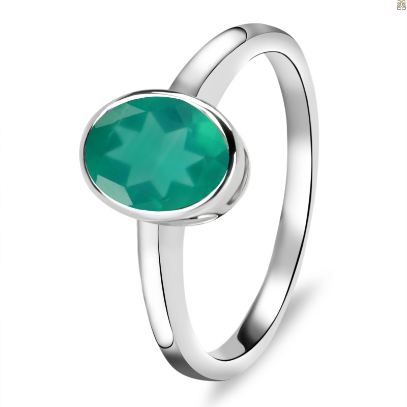 Green Onyx Ring