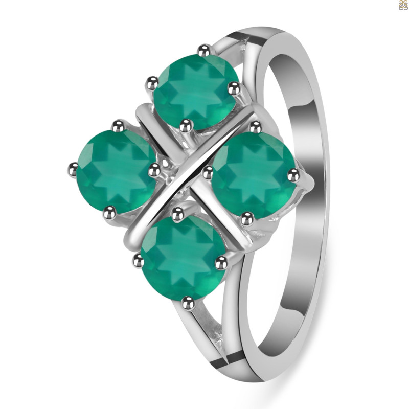 Green Onyx Ring
