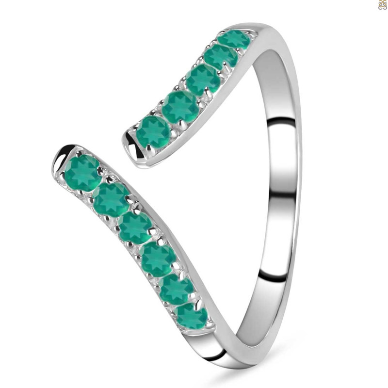 Green Onyx Ring