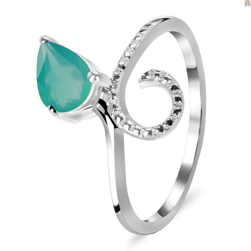 Green Onyx Ring
