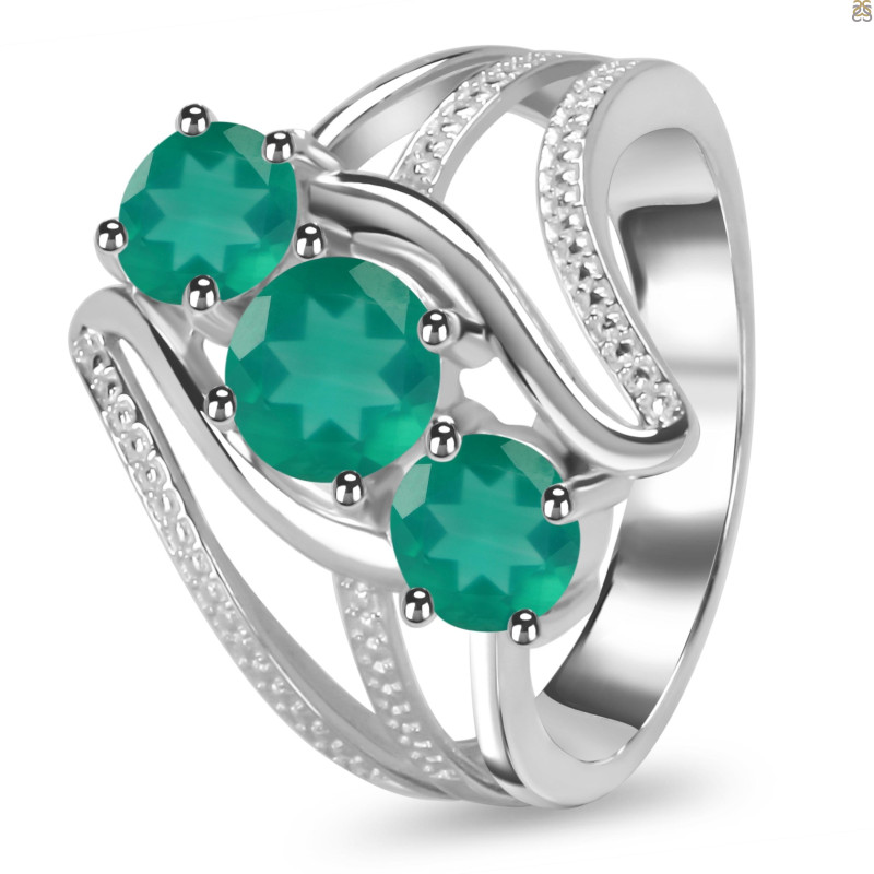 Green Onyx Ring