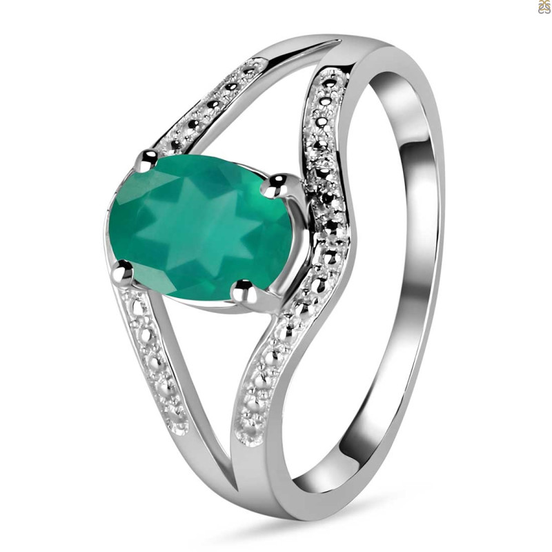 Green Onyx Ring