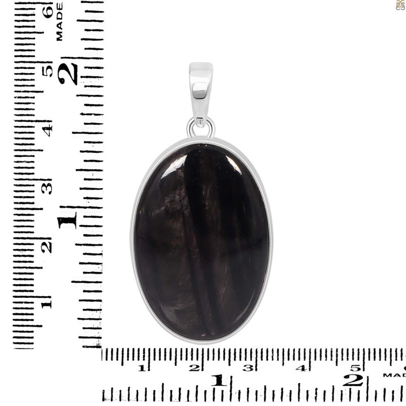 Hypersthene Pendant-SP HYP-1-38
