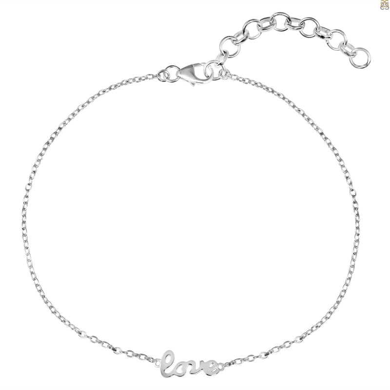 Plain Silver Bracelet PS-RDAL-19