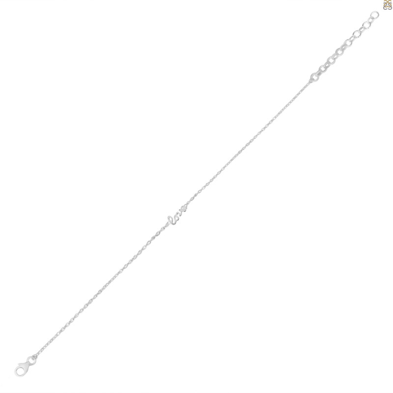 Plain Silver Bracelet