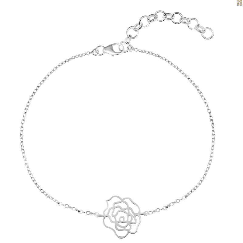 Plain Silver Bracelet PS-RDAL-18