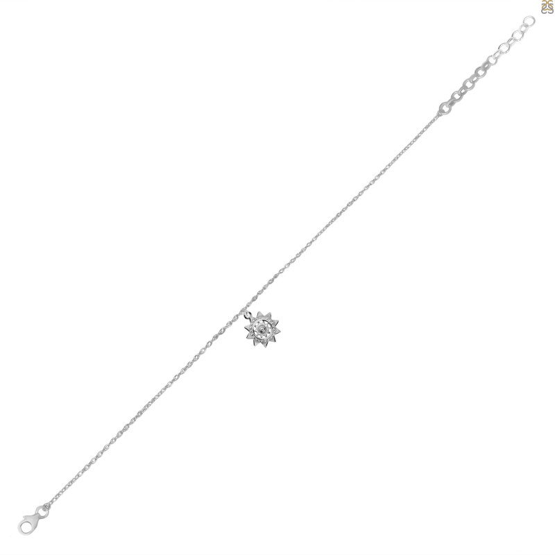 Plain Silver Bracelet