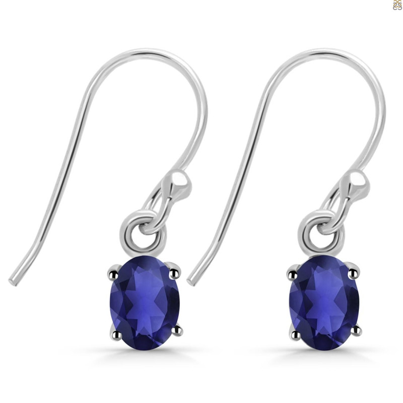 Iolite Earring