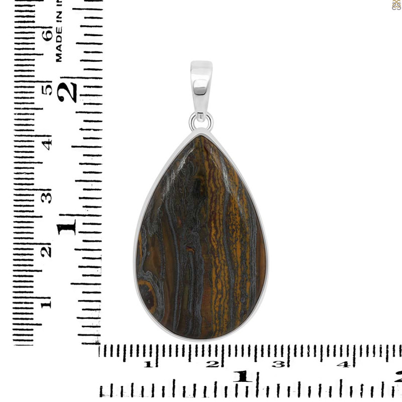 Iron Tiger Eye Pendant-SP ITE-1-13