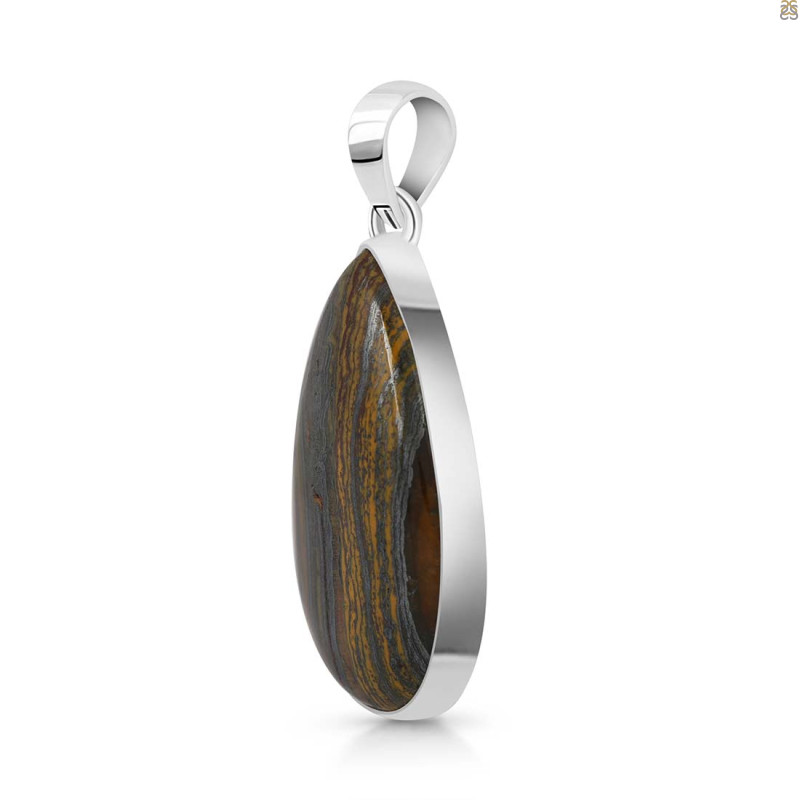 Iron Tiger Eye Pendant-SP