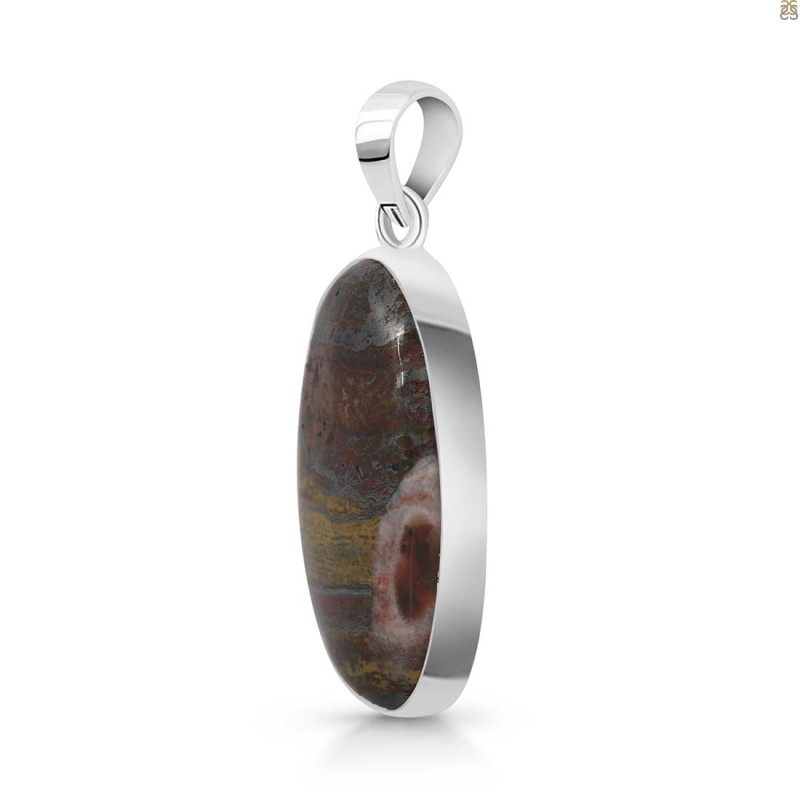 Iron Tiger Eye Pendant-SP