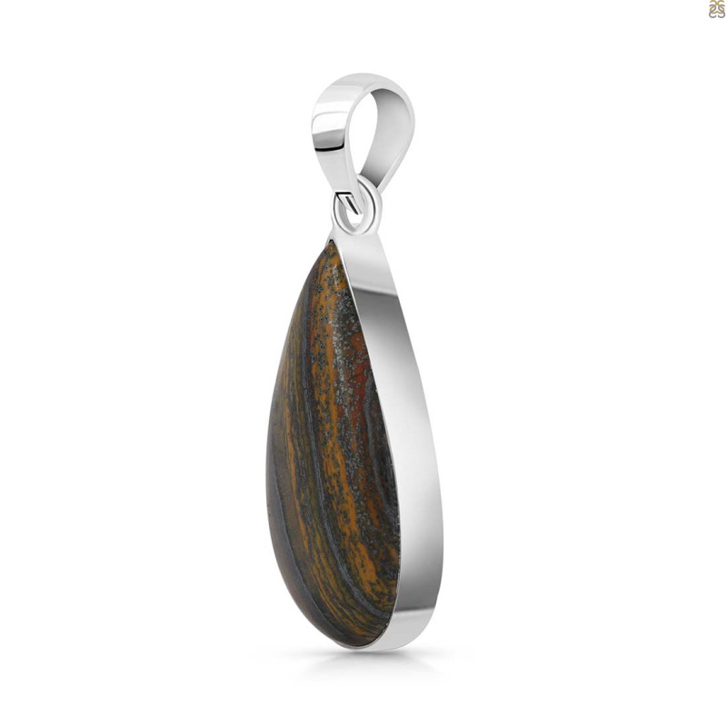 Iron Tiger Eye Pendant-SP