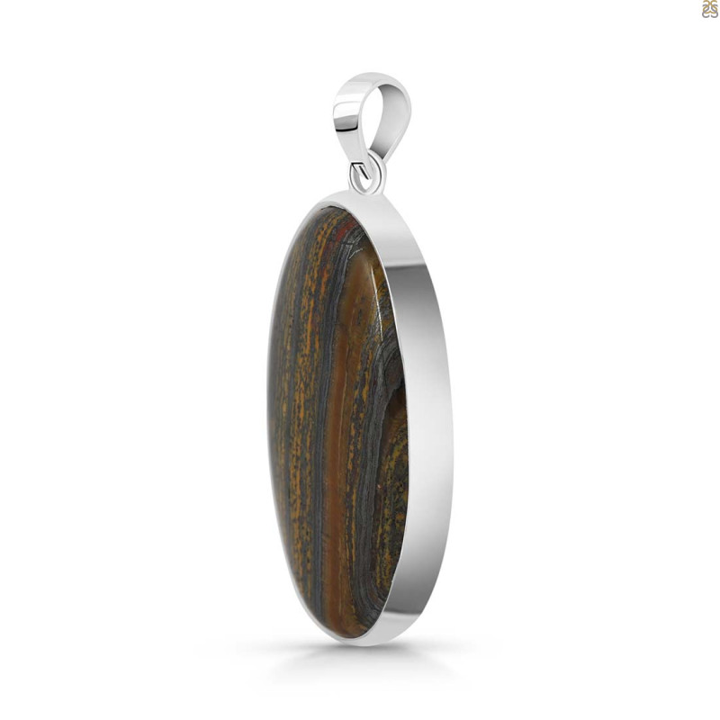 Iron Tiger Eye Pendant-SP