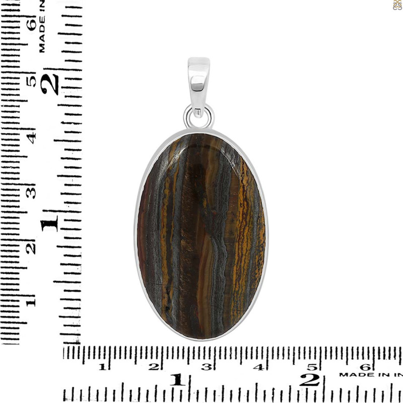 Iron Tiger Eye Pendant-SP ITE-1-33