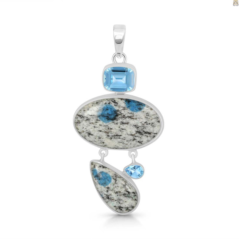 K2 Jasper Pendant-2SP K2J-1-22