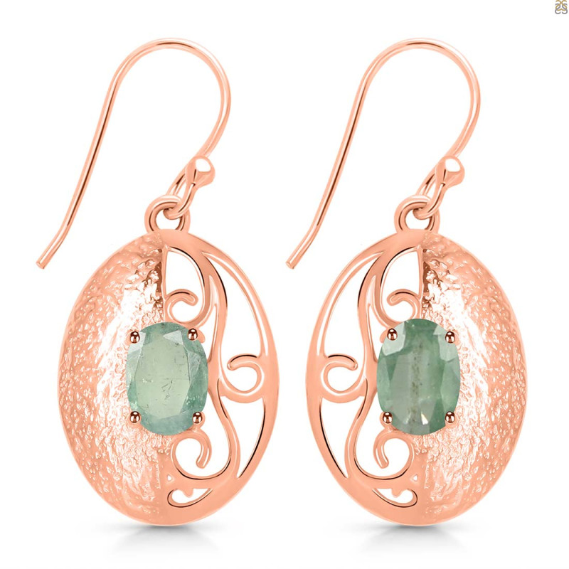 Kyanite (Green) Earring KYN-RDE-42-G.