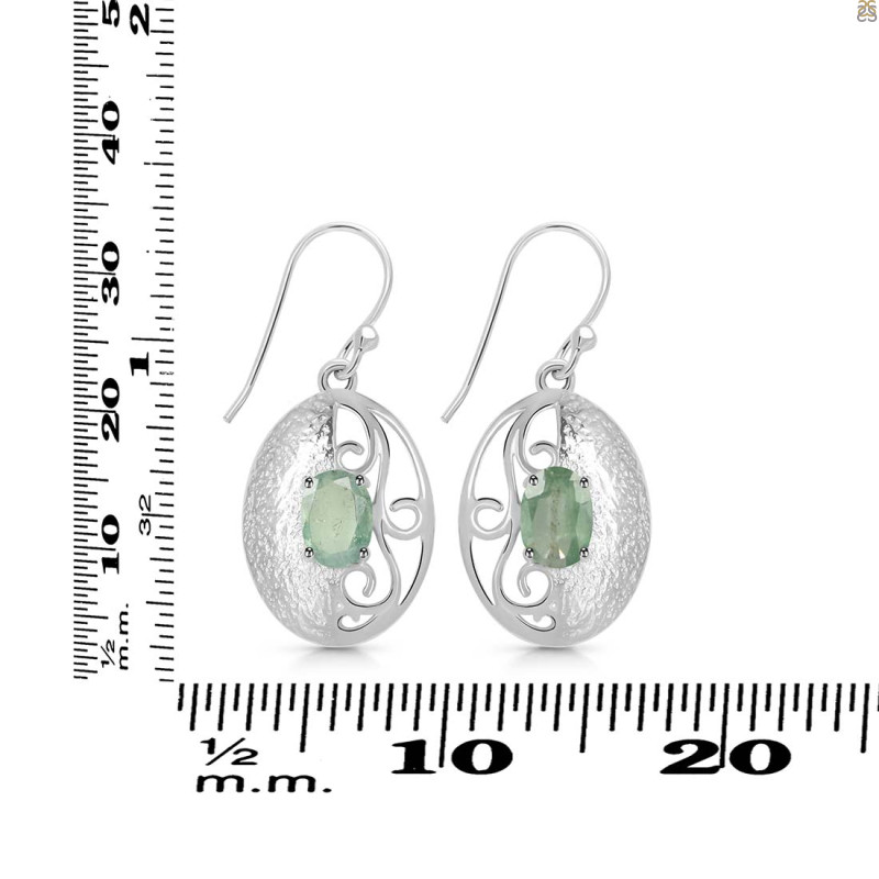 Kyanite (Green) Earring KYN-RDE-42-G.