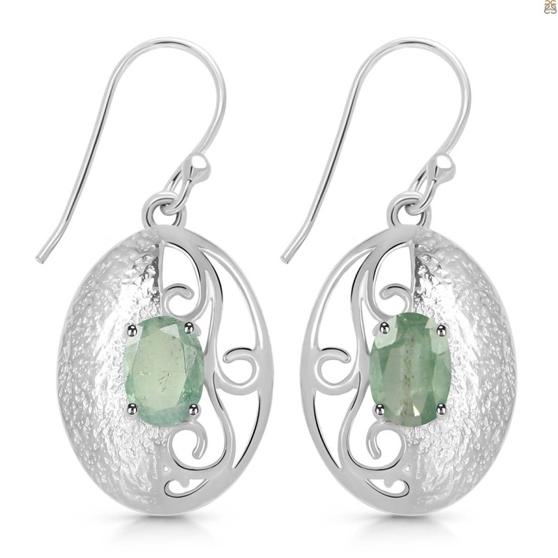 Kyanite (Green) Earring KYN-RDE-42-G.