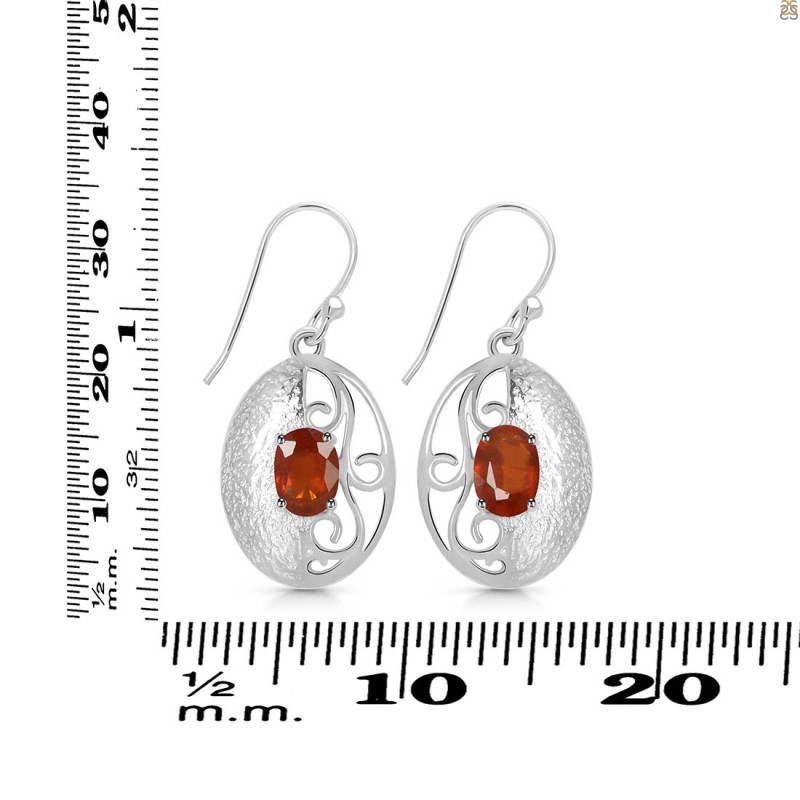 Kyanite (Orange) Earring KYN-RDE-42-O.