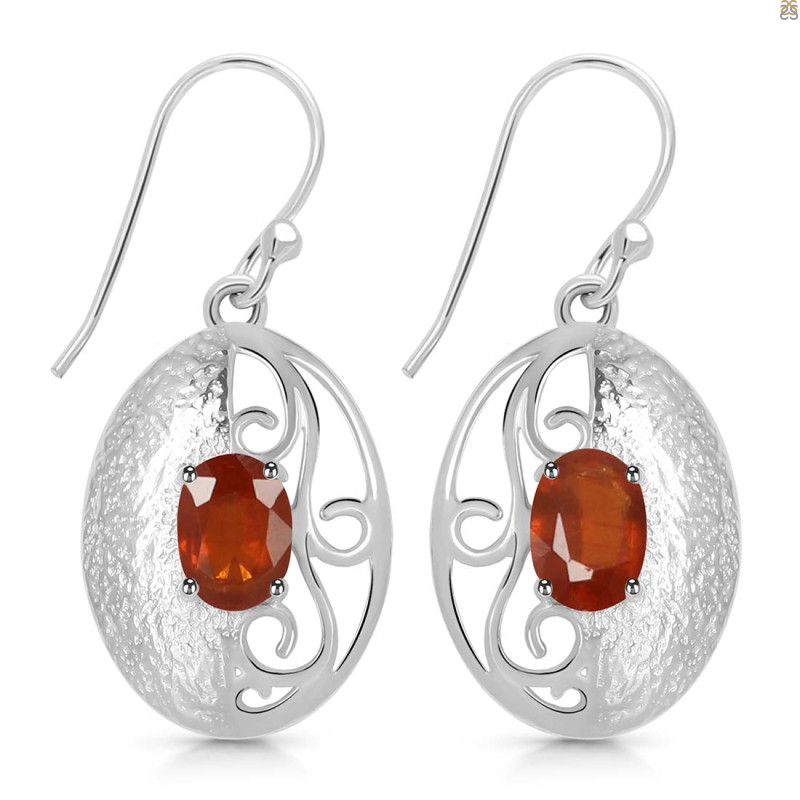 Kyanite (Orange) Earring KYN-RDE-42-O.