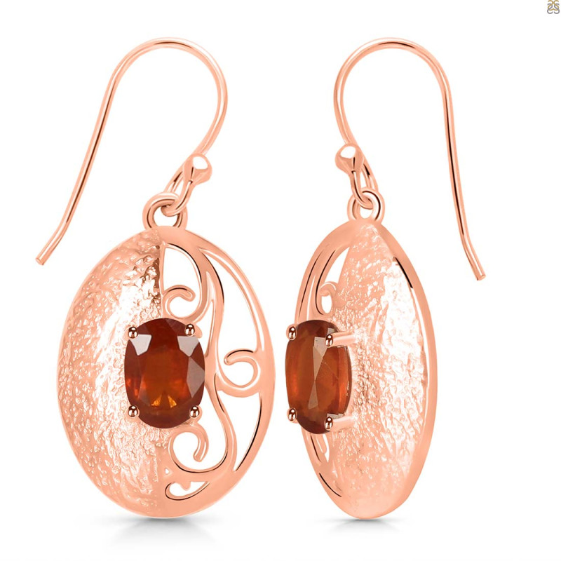 Kyanite (Orange) Earring KYN-RDE-42-O.