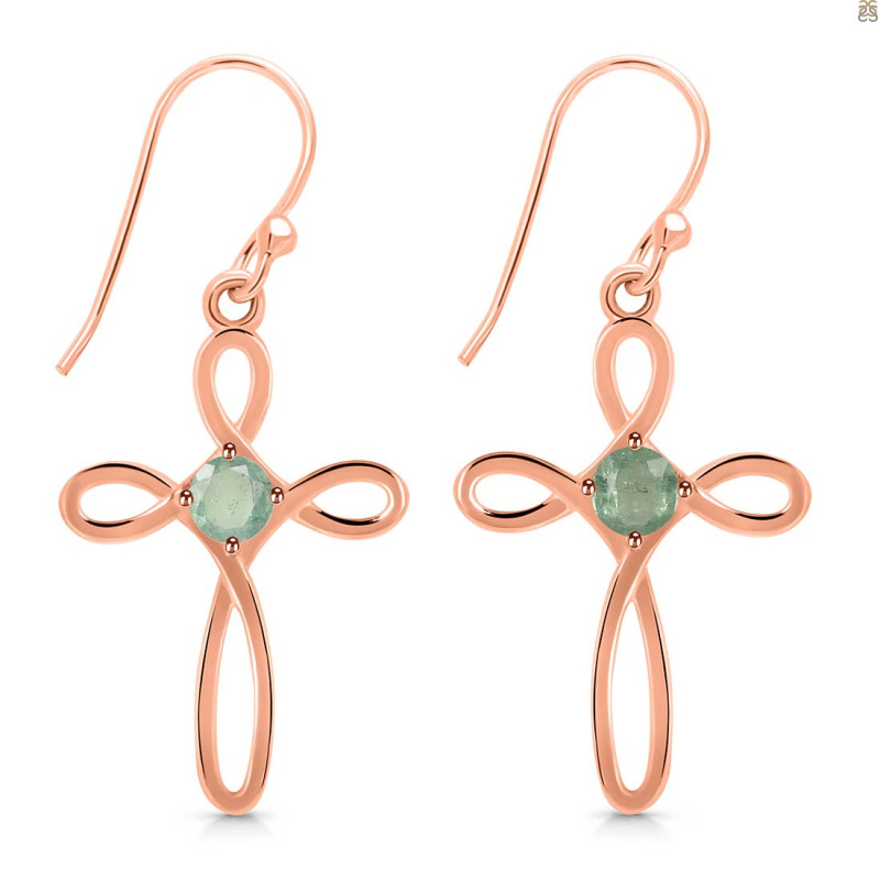 Kyanite (Green) Earring KYN-RDE-425-G.