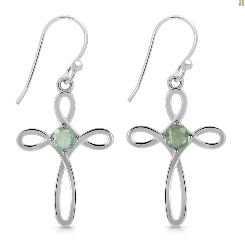 Kyanite (Green) Earring KYN-RDE-425-G.