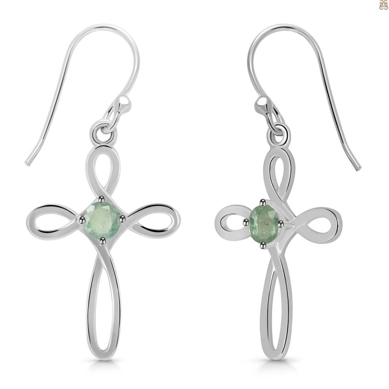 Kyanite (Green) Earring