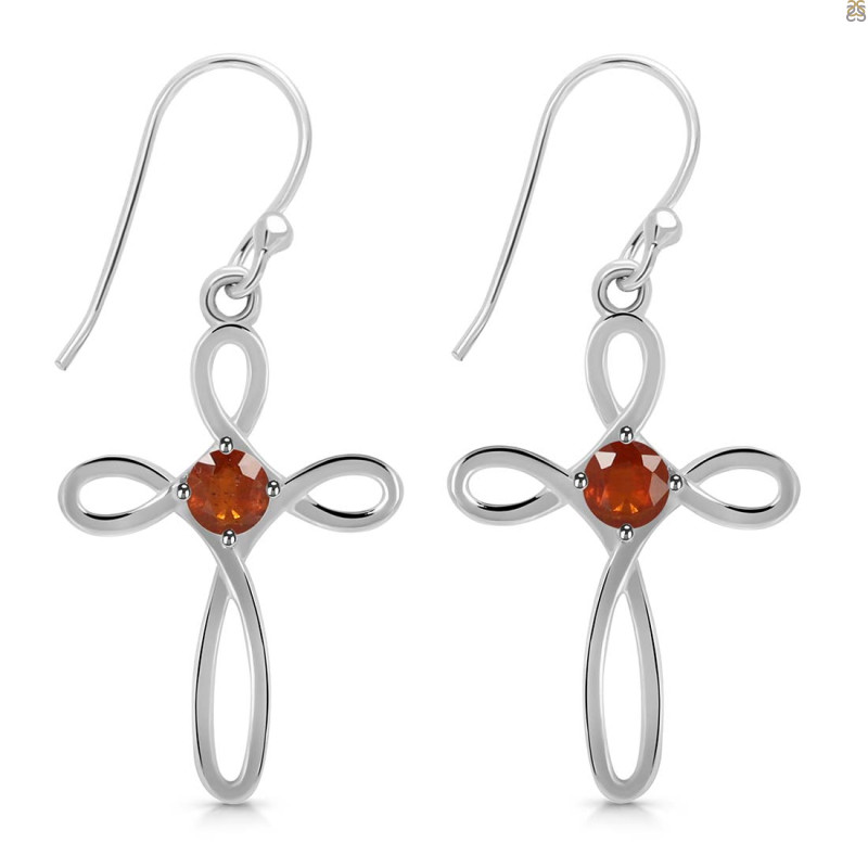 Kyanite (Orange) Earring KYN-RDE-425-O.