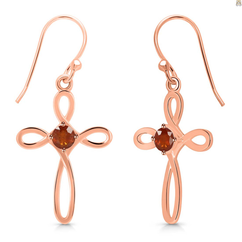 Kyanite (Orange) Earring KYN-RDE-425-O.