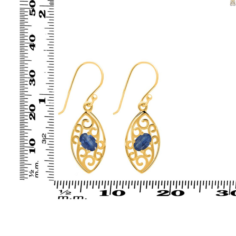 Kyanite Earring KYN-RDE-43.