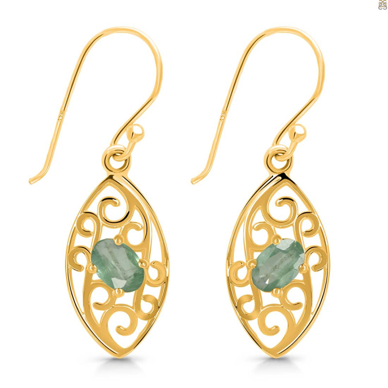 Kyanite (Green) Earring KYN-RDE-43-G.