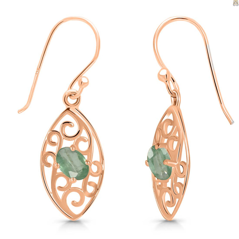 Kyanite (Green) Earring KYN-RDE-43-G.