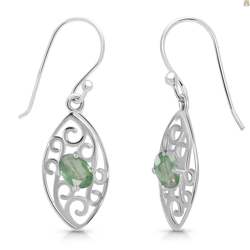 Kyanite (Green) Earring