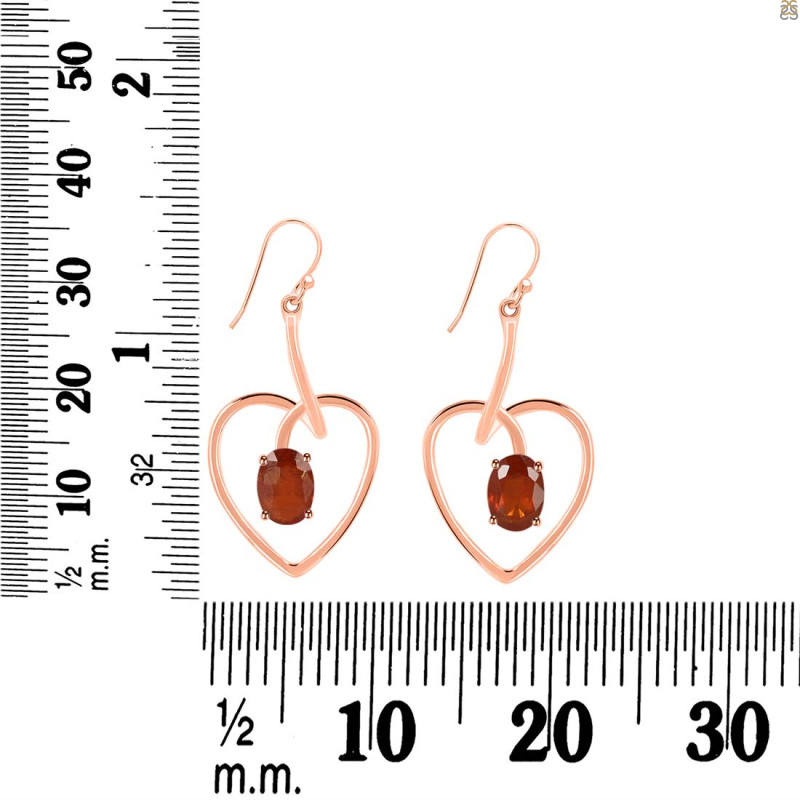 Kyanite (Orange) Earring KYN-RDE-441-O.