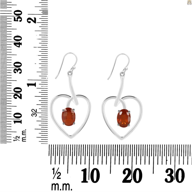 Kyanite (Orange) Earring KYN-RDE-441-O.